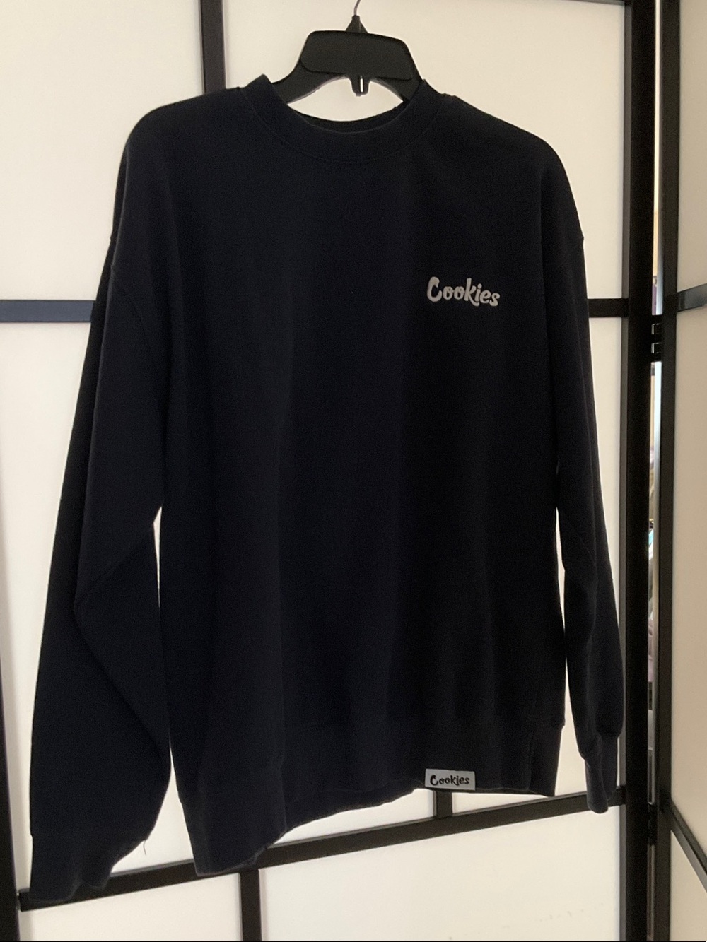 Cookies Men’s Black Crewneck Sweatshirt